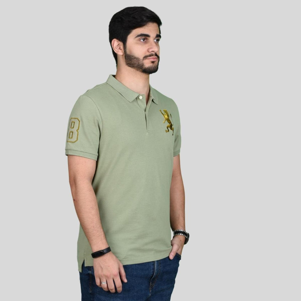 Men's 3D Lion Polo