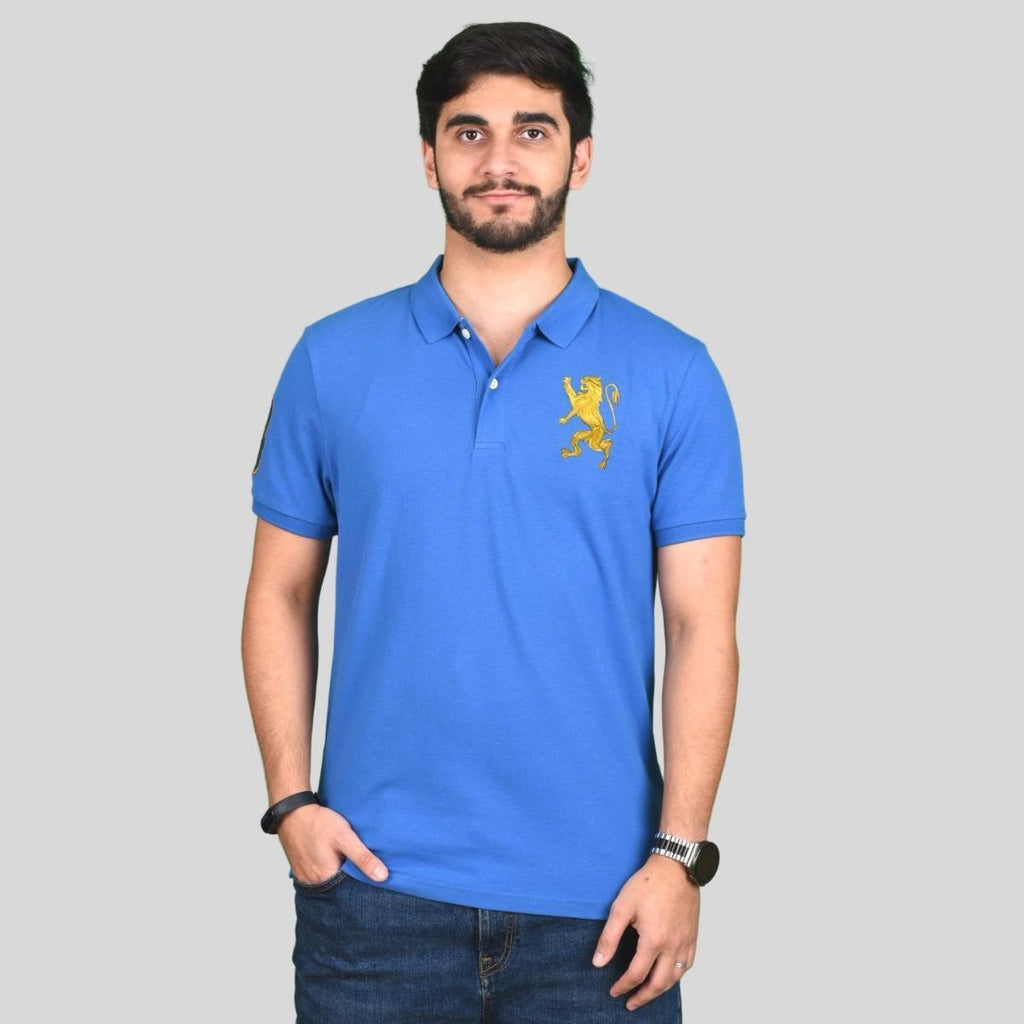 Men's 3D Lion Polo
