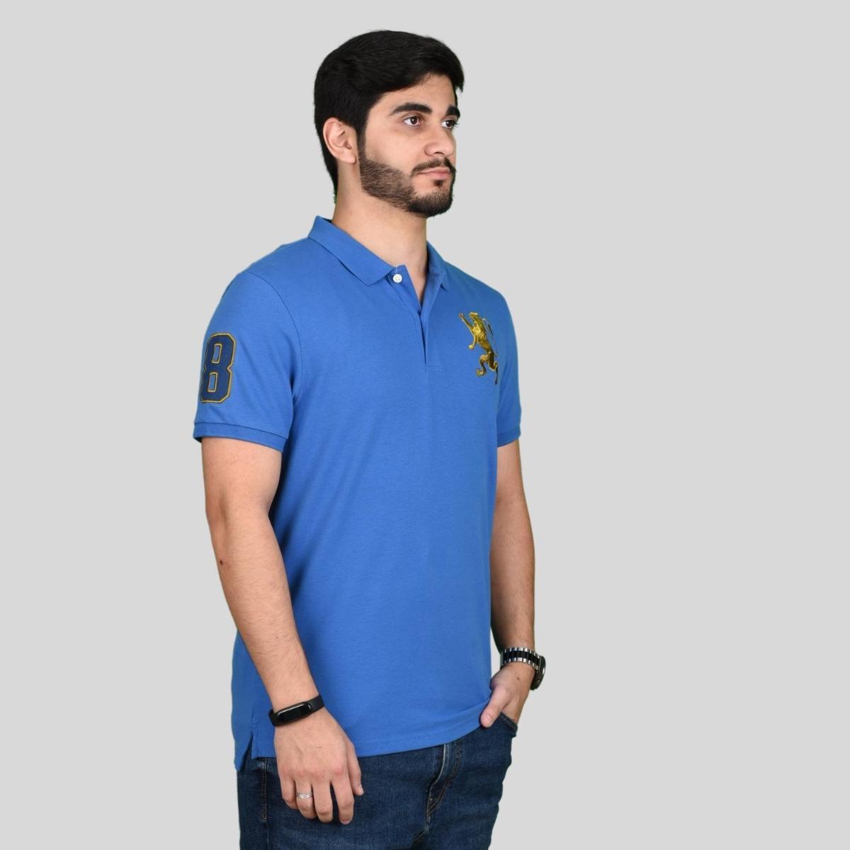 Men's 3D Lion Polo