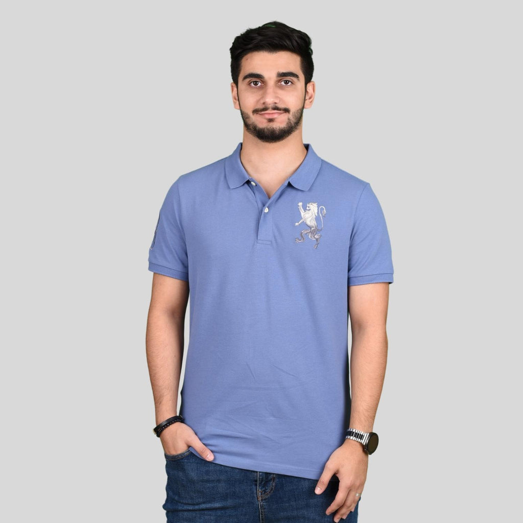Men's 3D Lion Polo