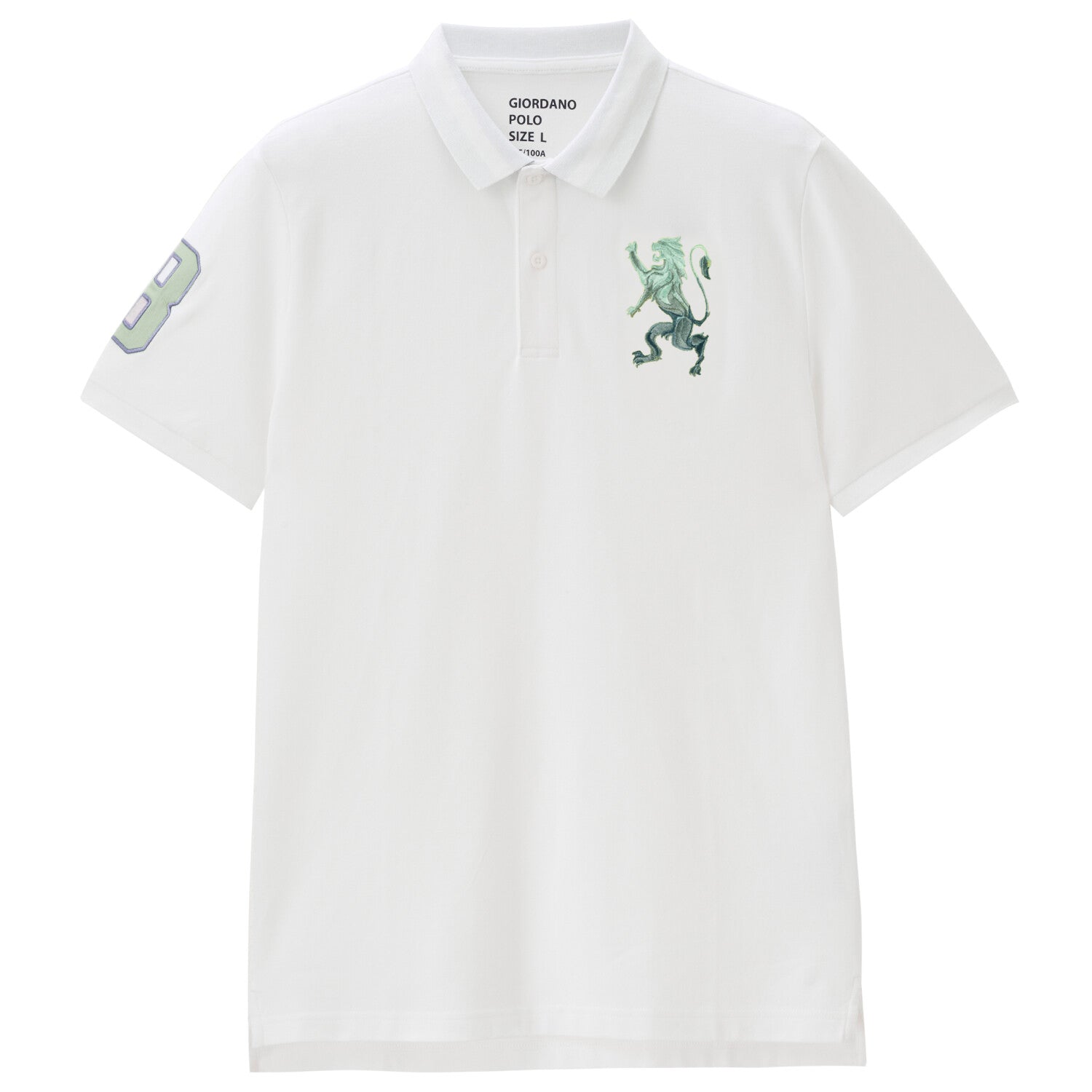 Men's 3D Lion Polo