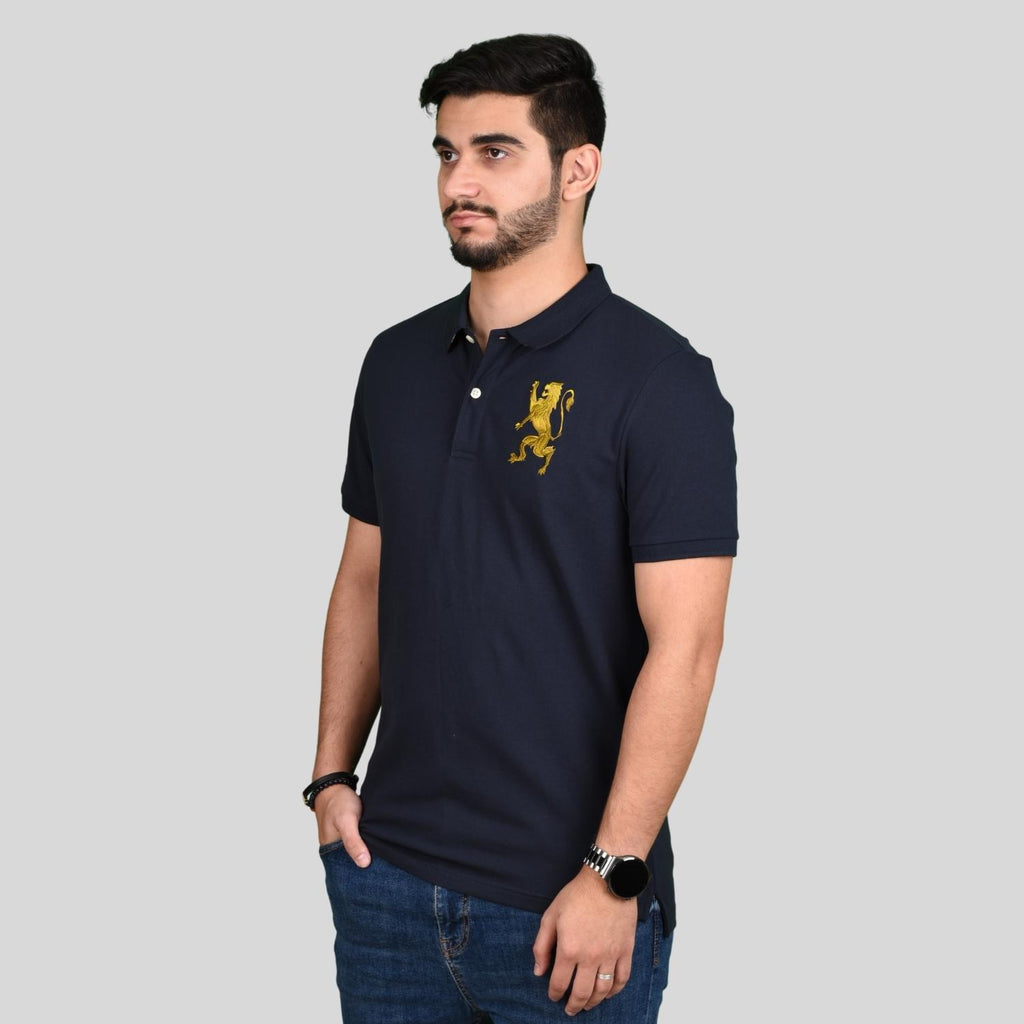 Men's 3D Lion Polo