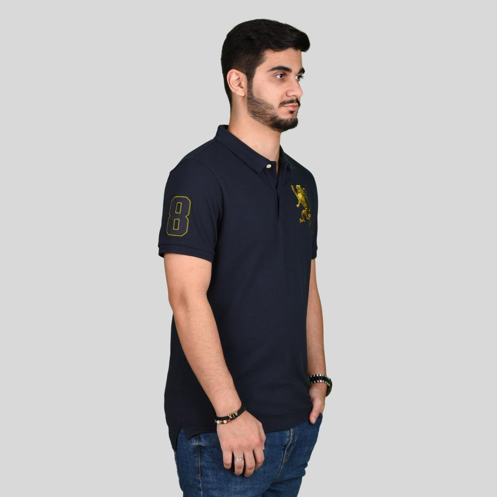 Men's 3D Lion Polo