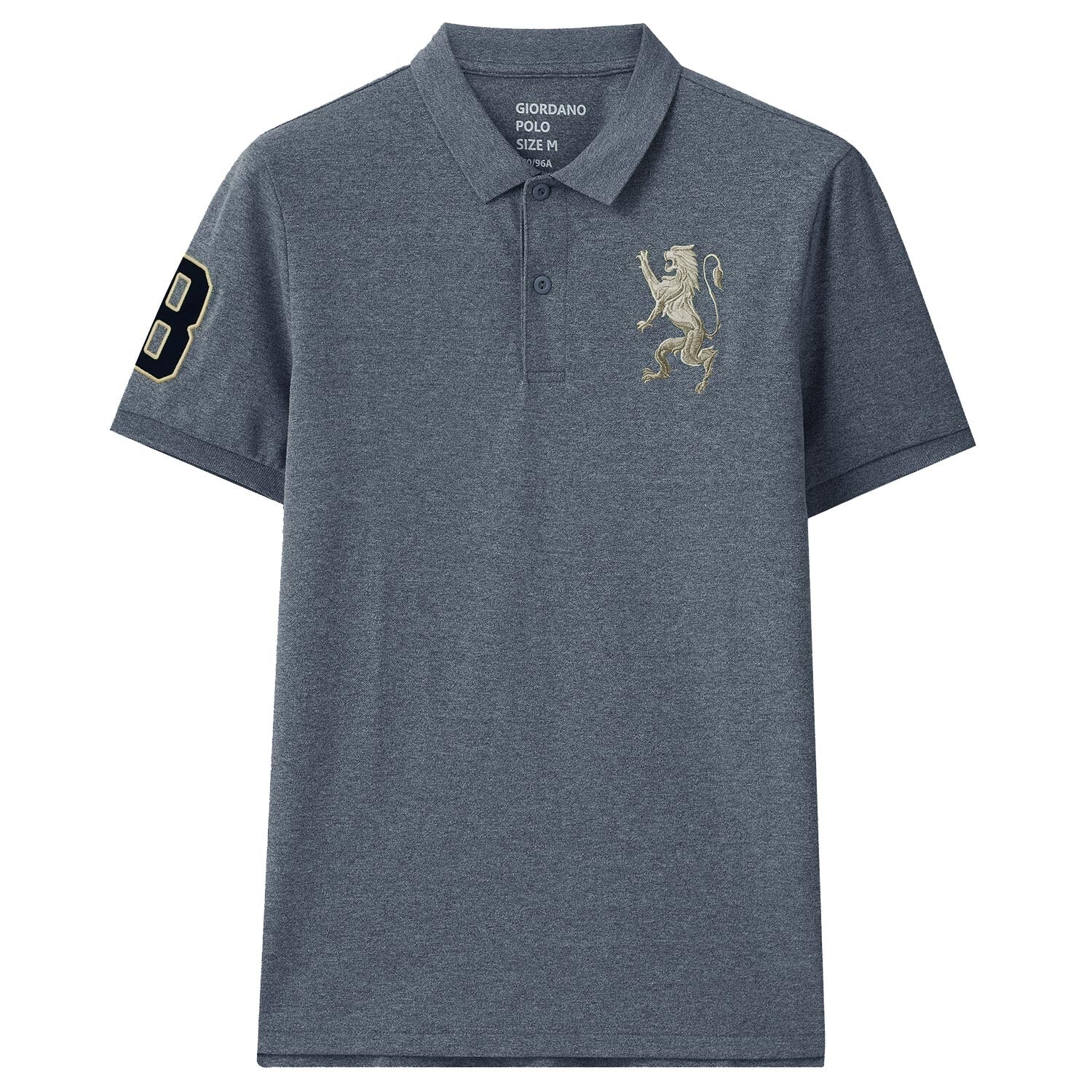 Men's 3D Lion Polo