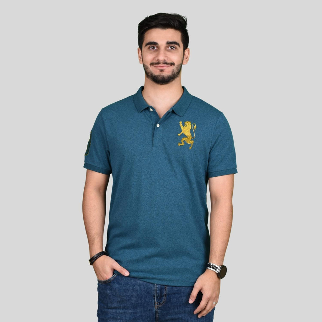 Men's 3D Lion Polo