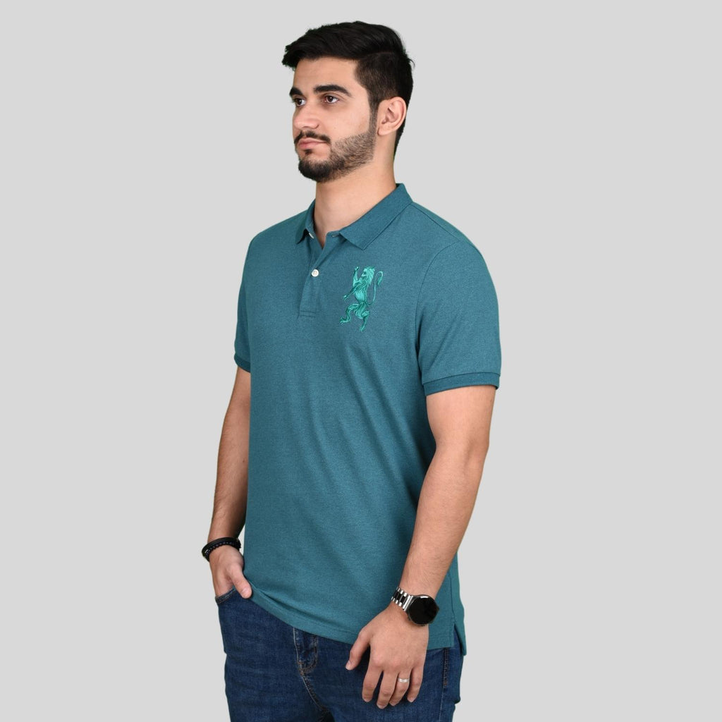 Men's 3D Lion Polo