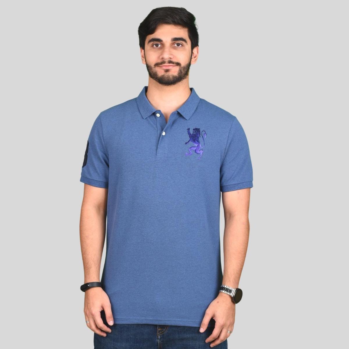 Men's 3D Lion Polo