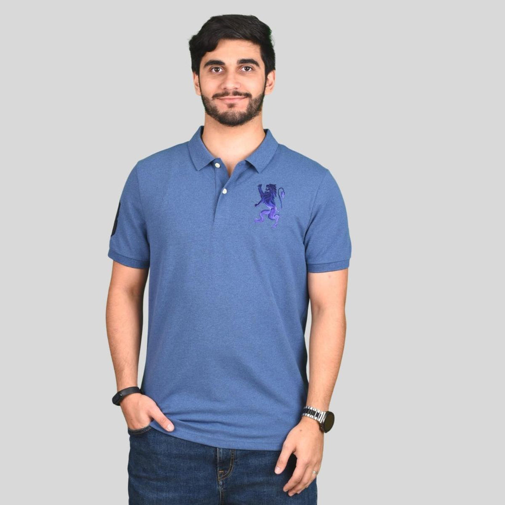 Men's 3D Lion Polo