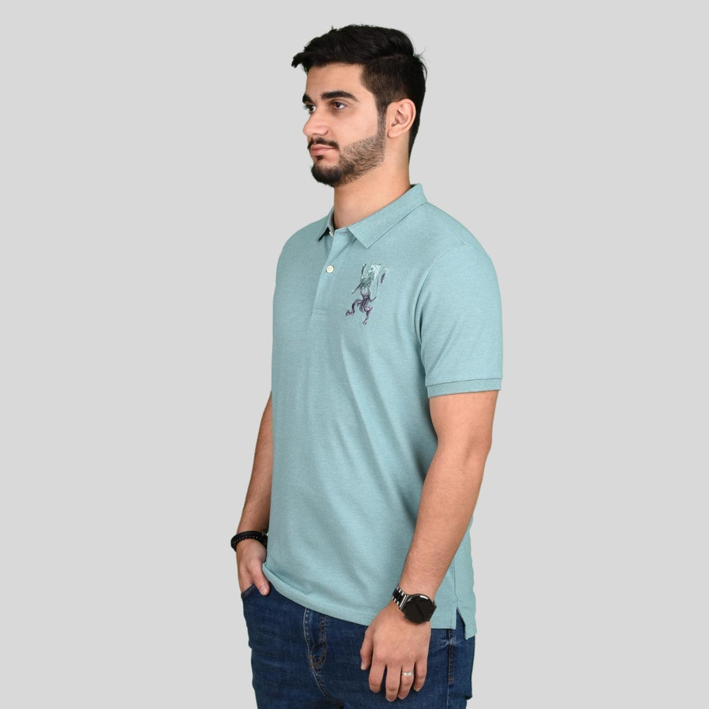 Men's 3D Lion Polo