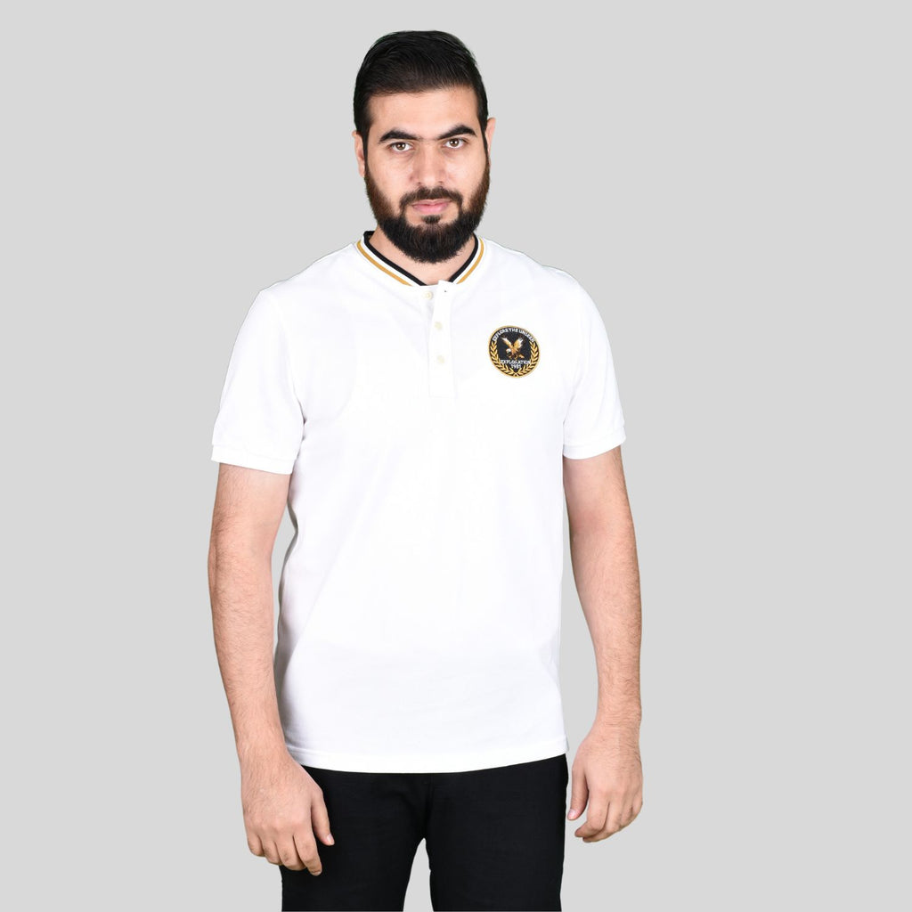Men's Bold Embroidery Polo