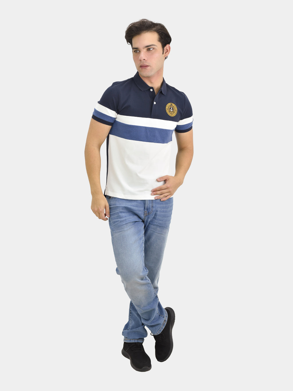 Men's Bold Embroidery Polo