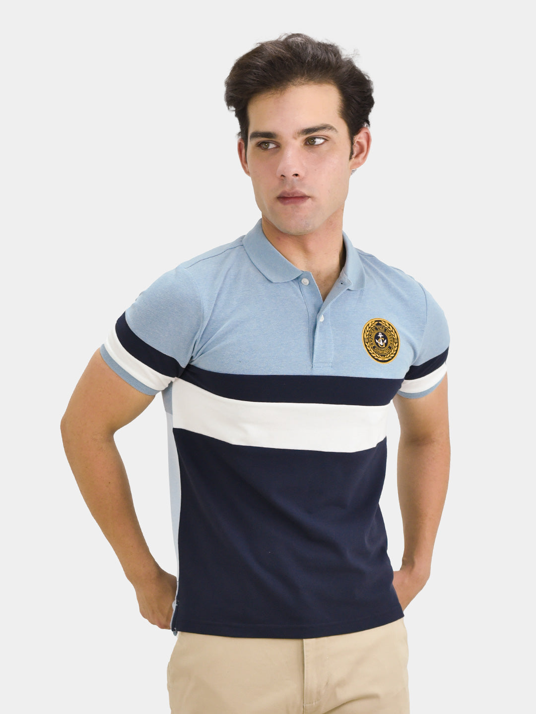 Men's Bold Embroidery Polo