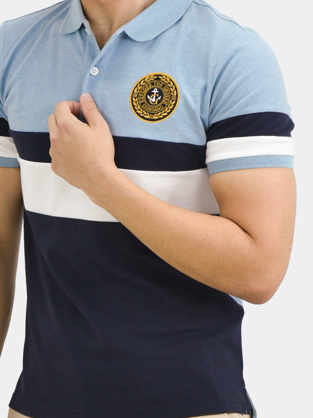 Men's Bold Embroidery Polo
