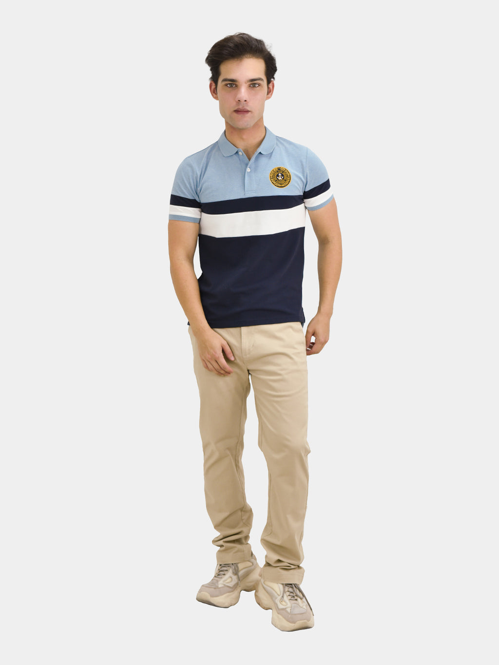 Men's Bold Embroidery Polo