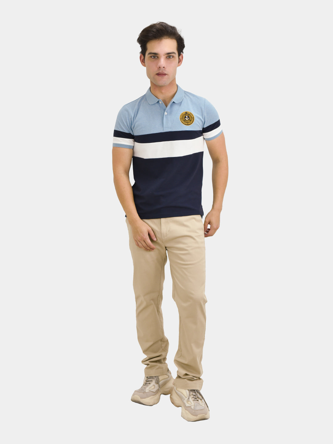 Men's Bold Embroidery Polo