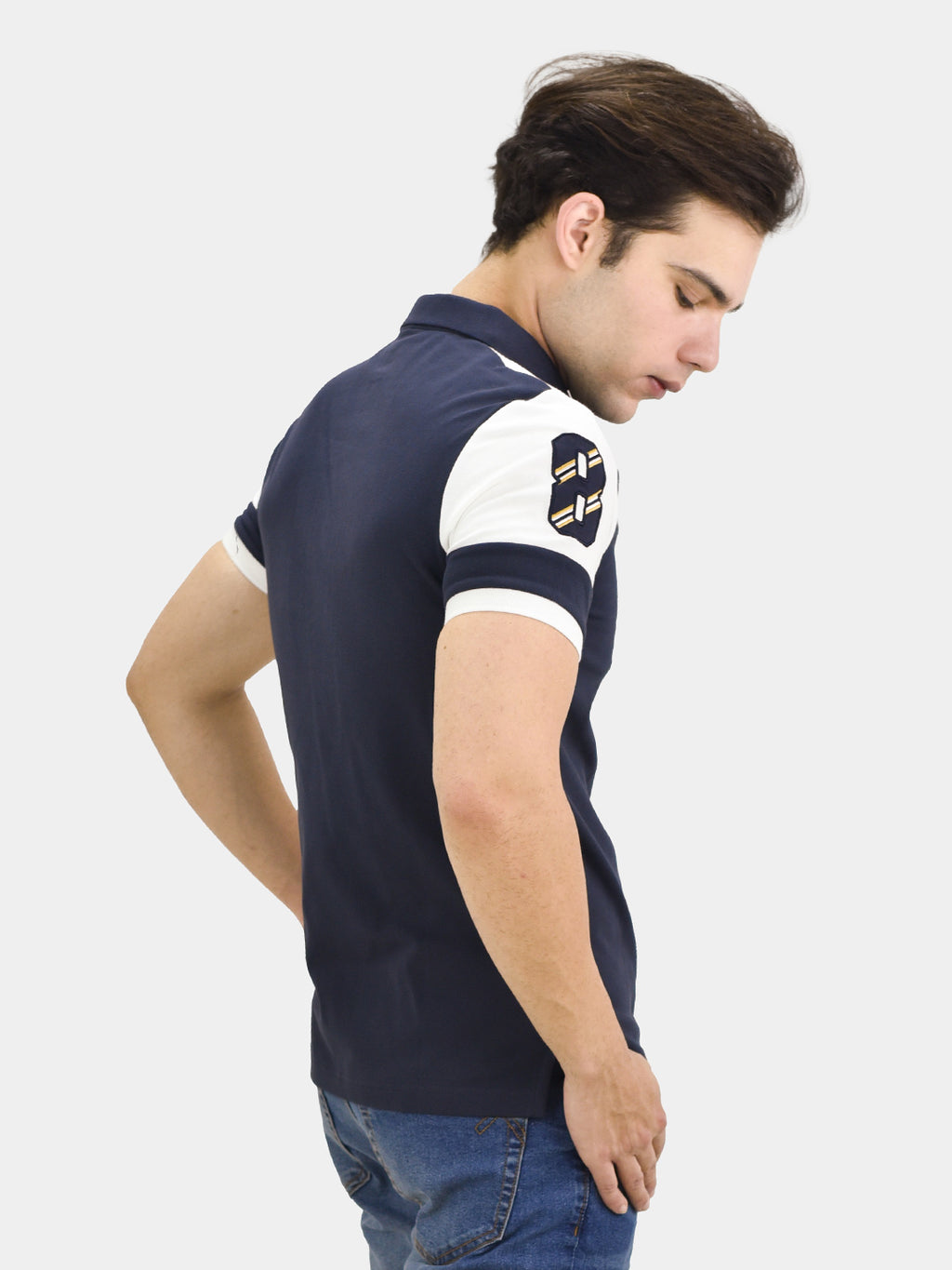 Men's Bold Embroidery Polo