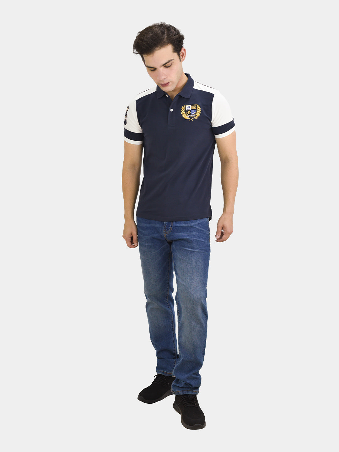 Men's Bold Embroidery Polo