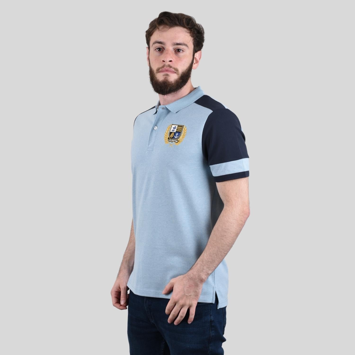 Men's Bold Embroidery Polo