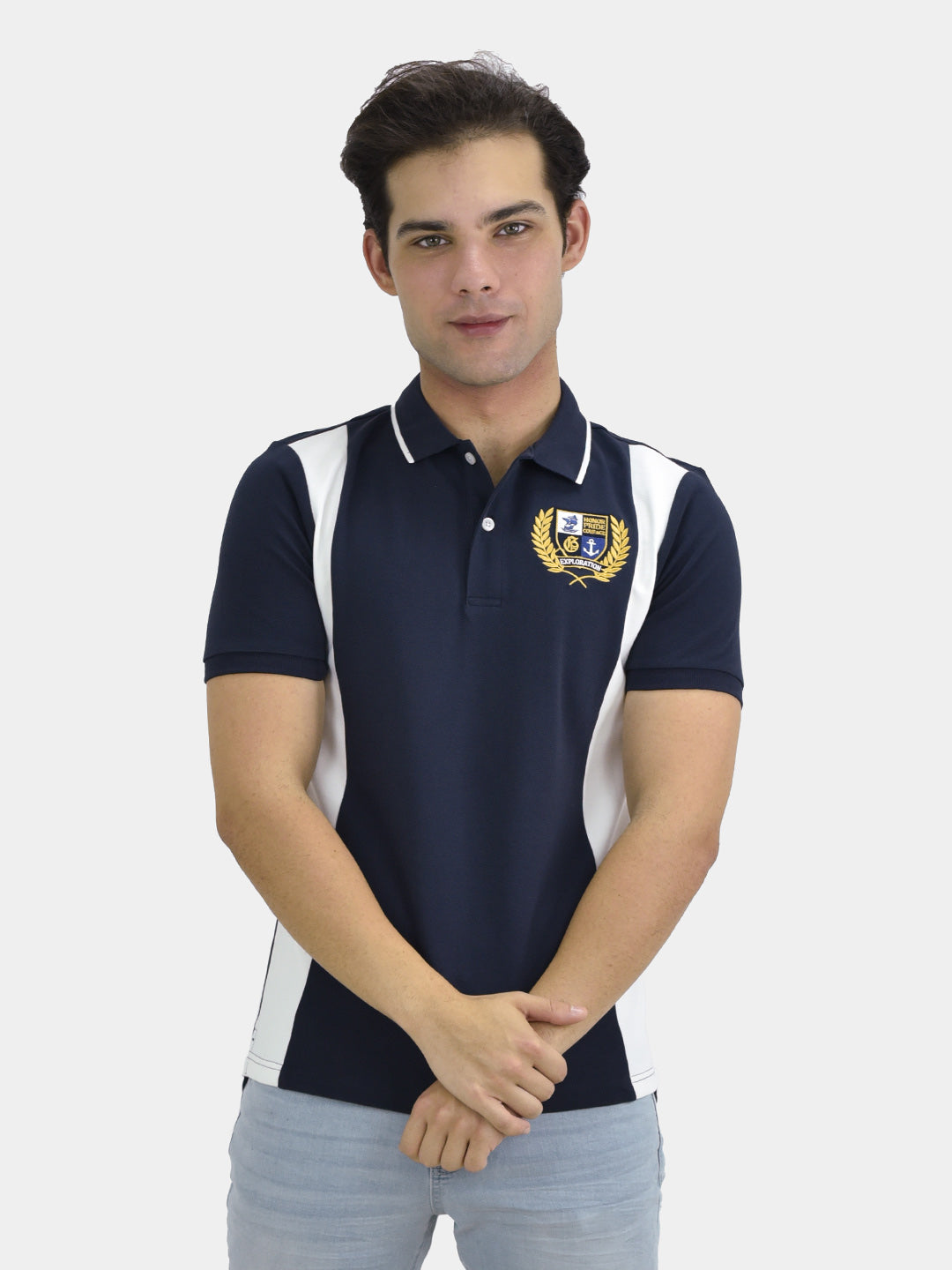 Men's Bold Embroidery Polo