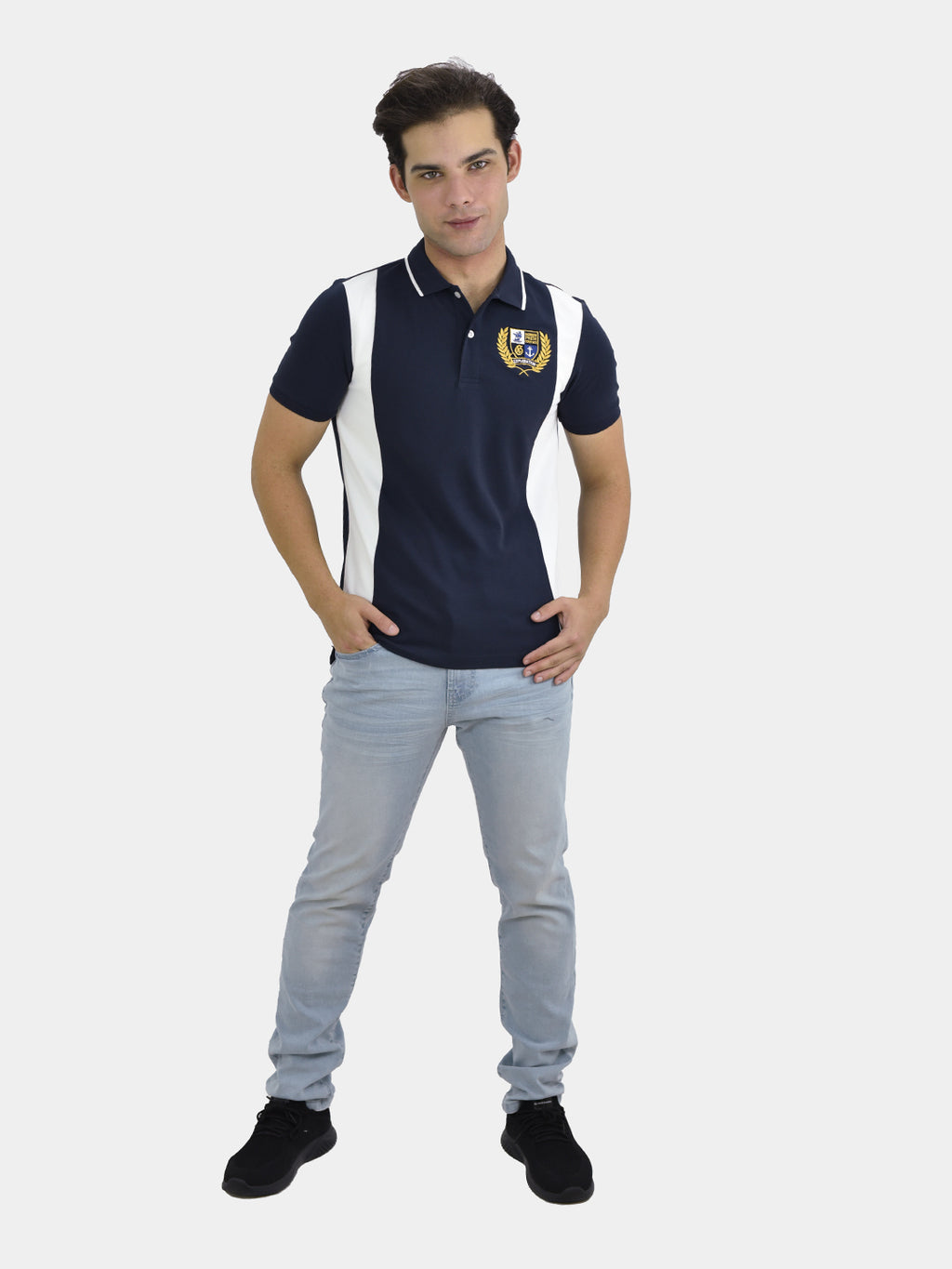 Men's Bold Embroidery Polo