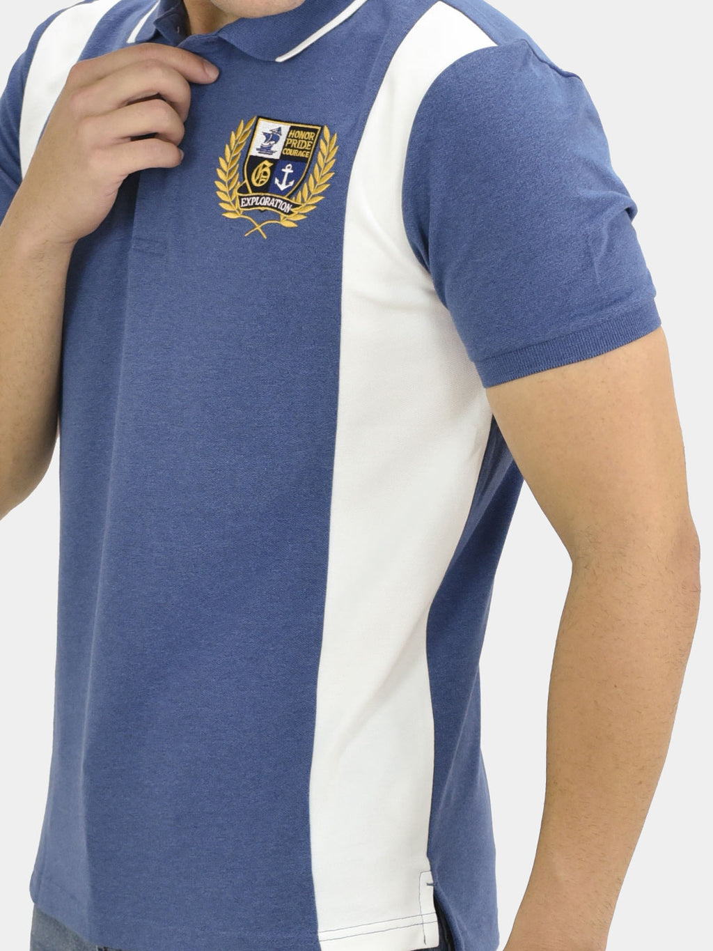 Men's Bold Embroidery Polo