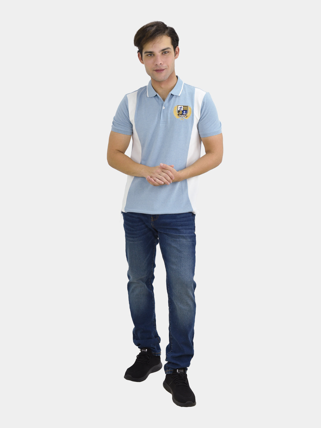 Men's Bold Embroidery Polo