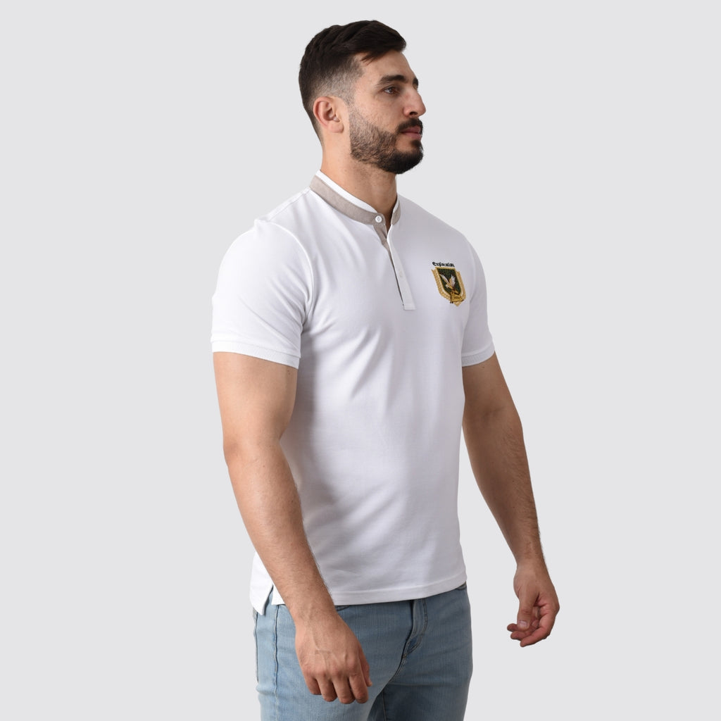 Men's Bold Embroidery Polo