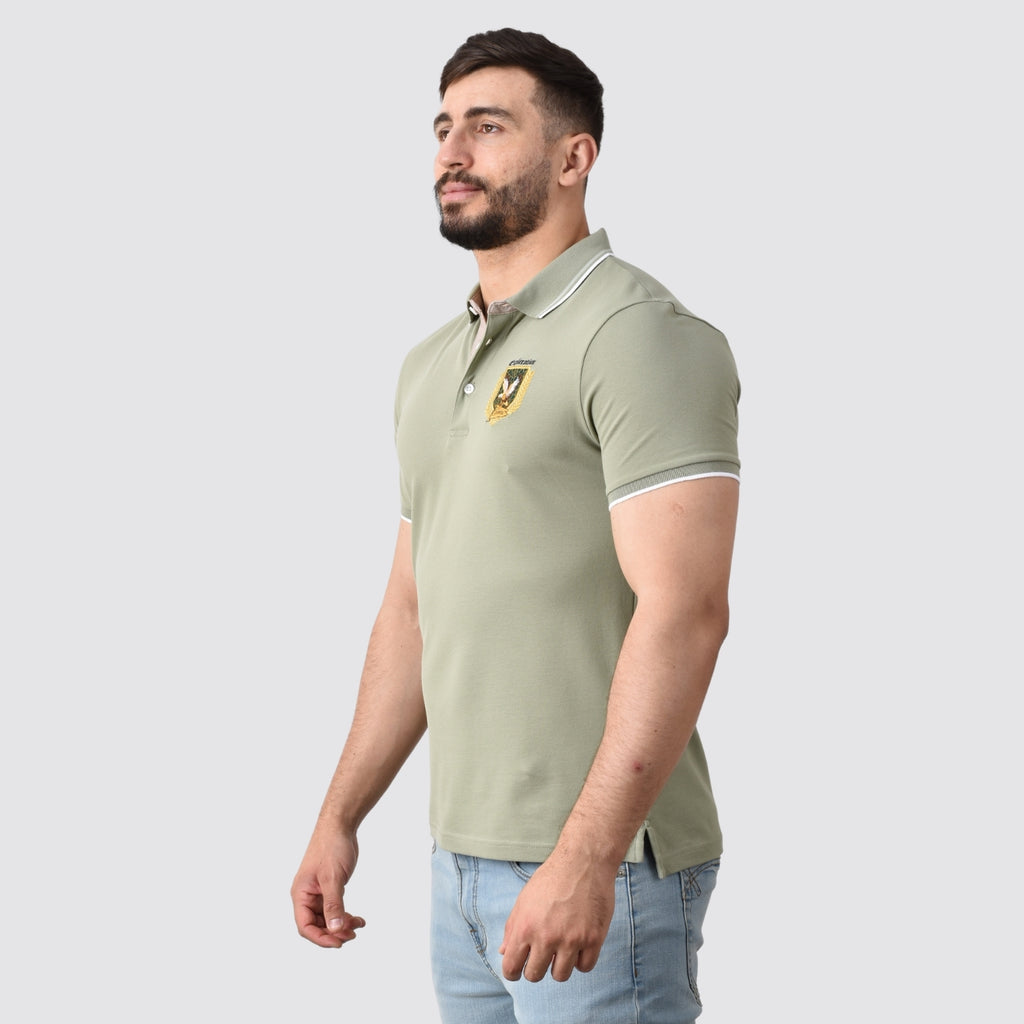 Men's Bold Embroidery Polo