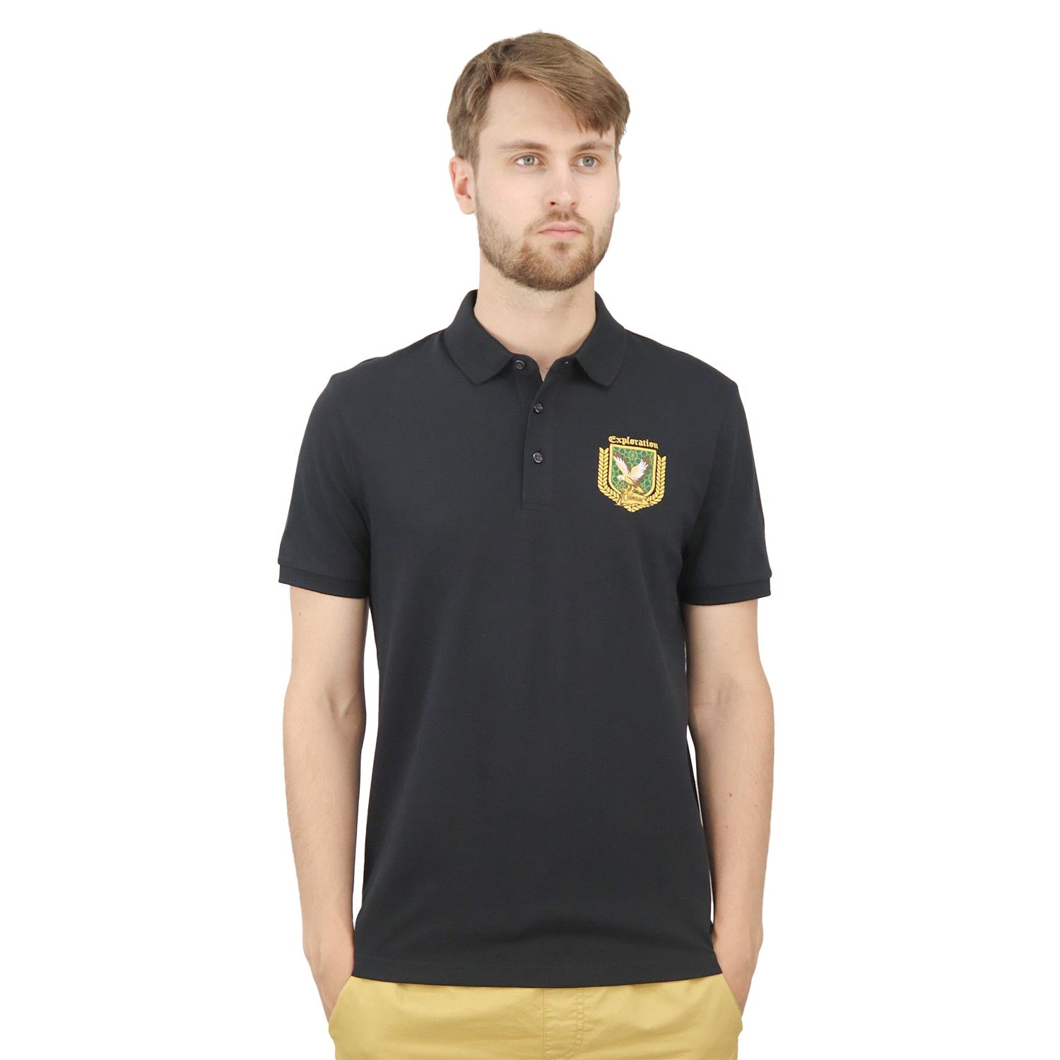 Men's Bold Embroidery Polo