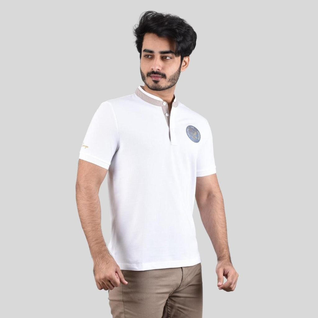 Men's Bold Embroidery Polo