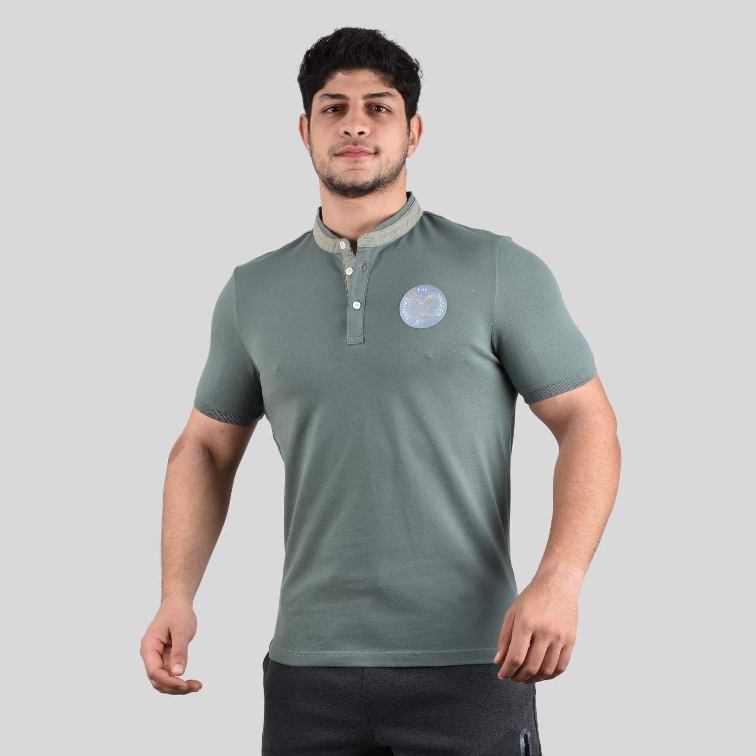Men's Bold Embroidery Polo