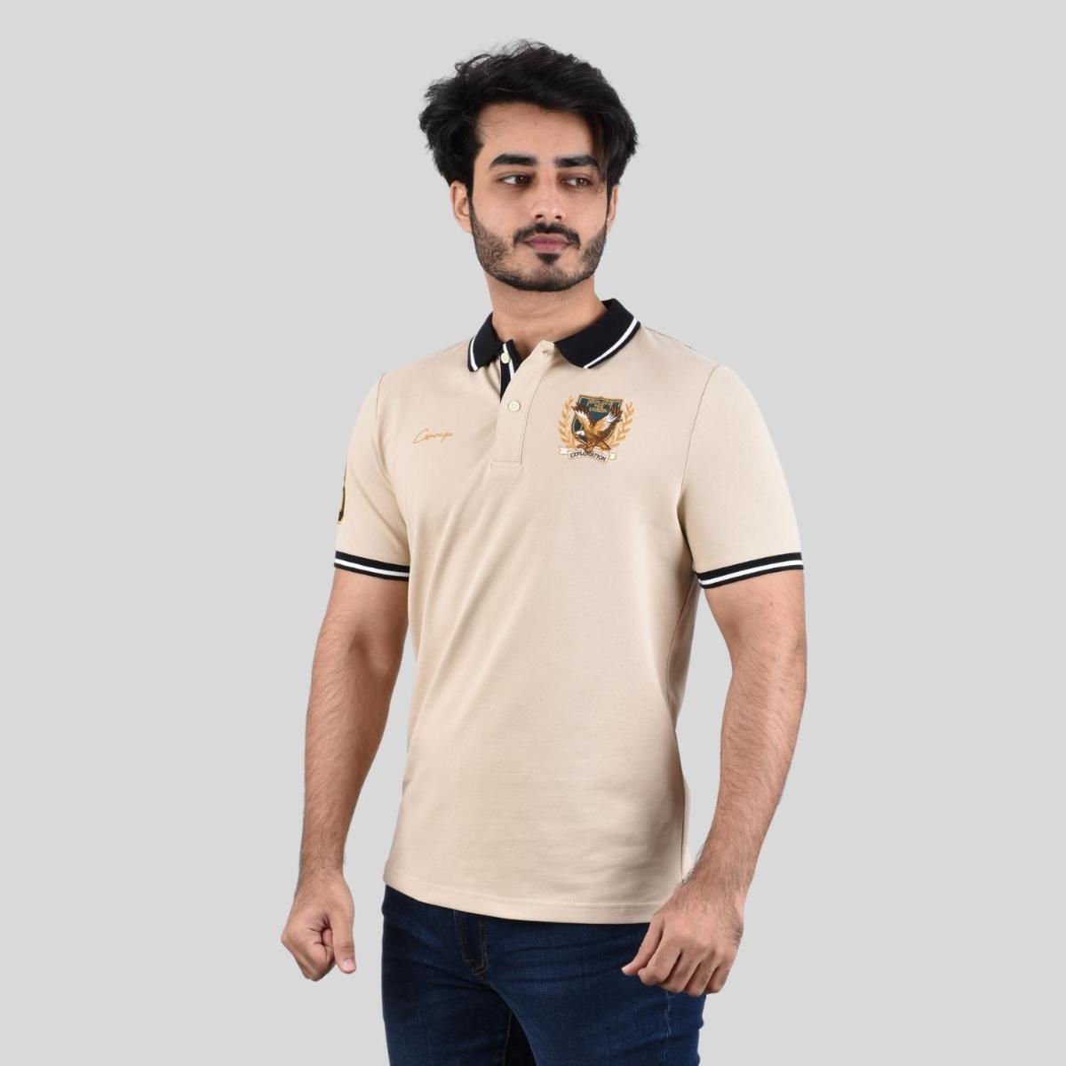 Men's Bold Embroidery Polo
