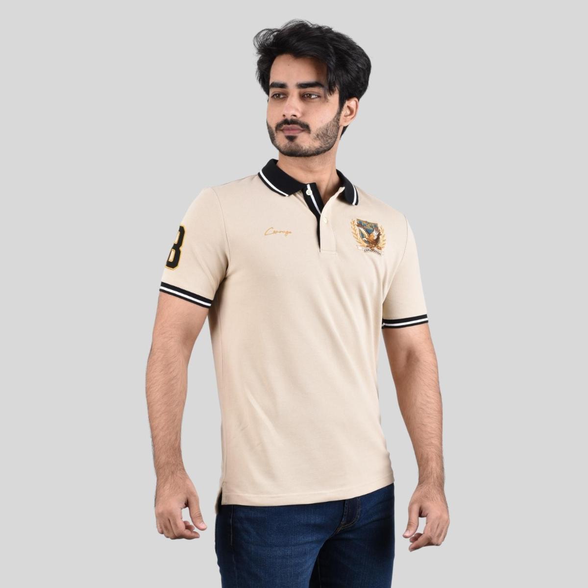 Men's Bold Embroidery Polo