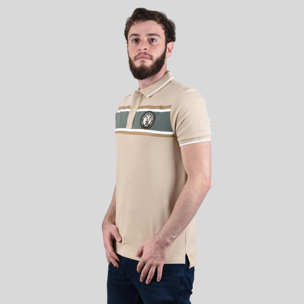 Men's Bold Embroidery Polo