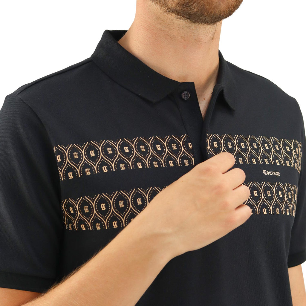Men's Bold Embroidery Polo