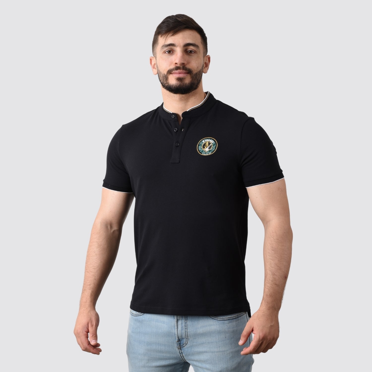 Men's Bold Embroidery Polo