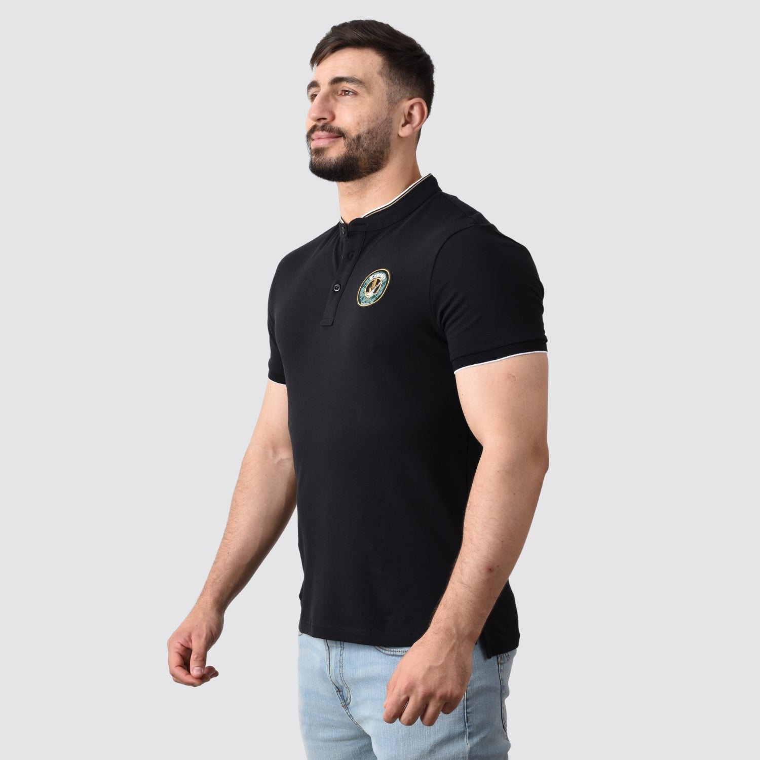 Men's Bold Embroidery Polo