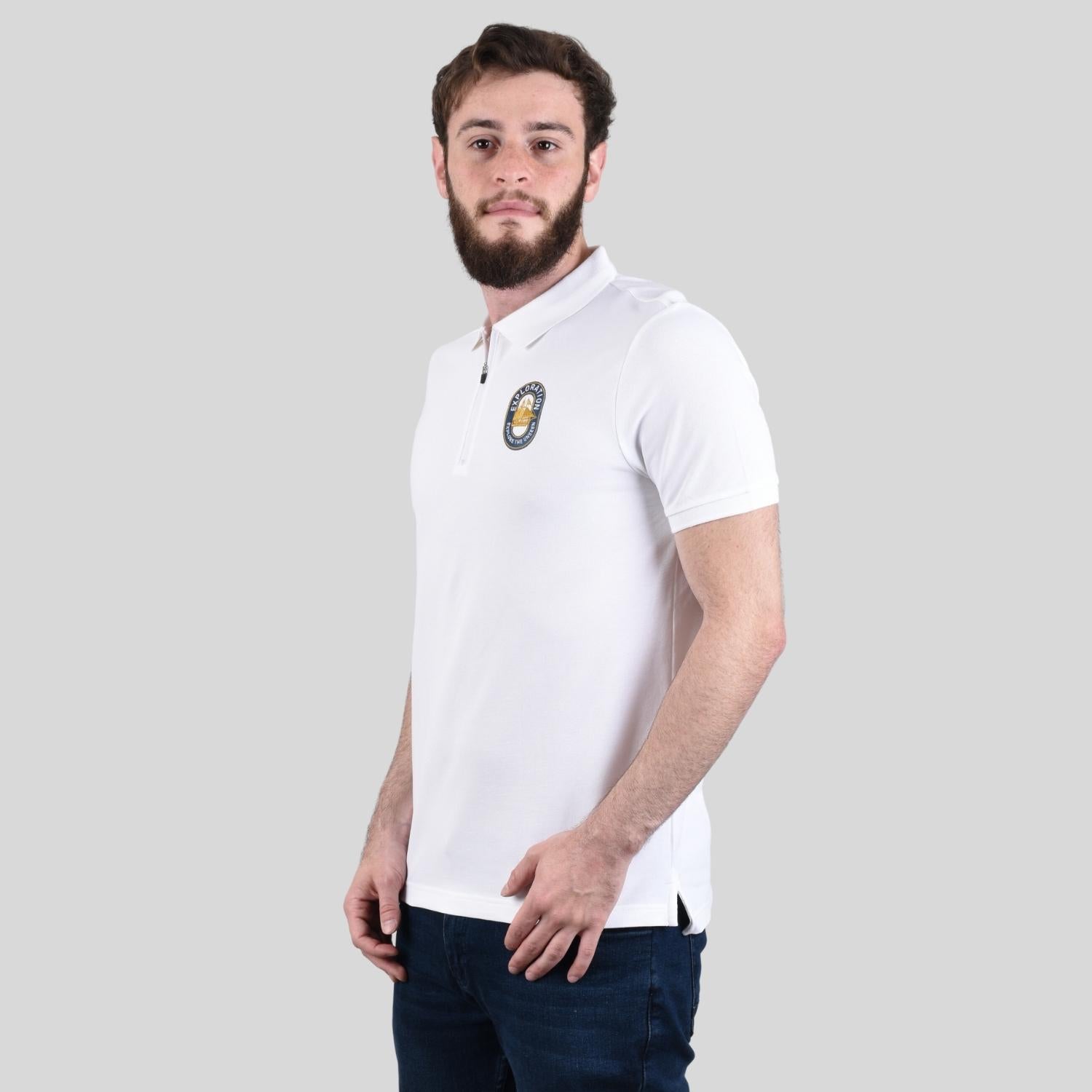 Men's Bold Embroidery Polo