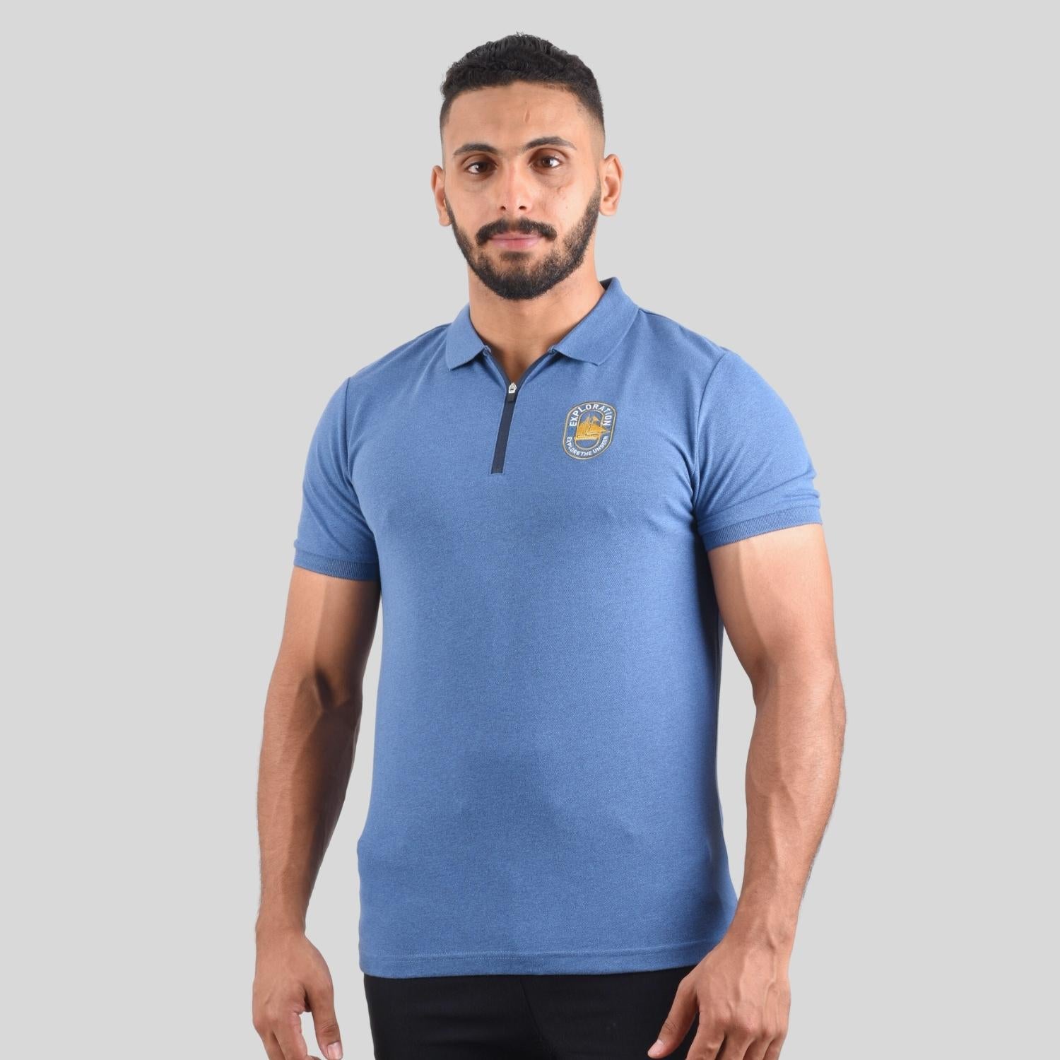 Men's Bold Embroidery Polo