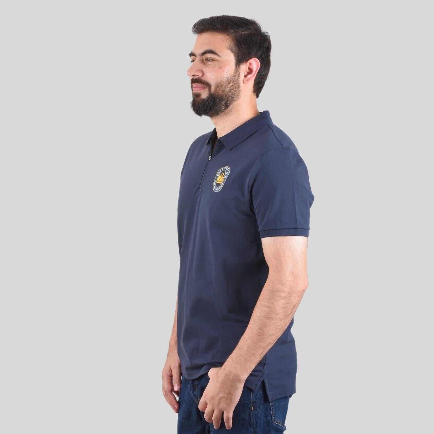 Men's Bold Embroidery Polo