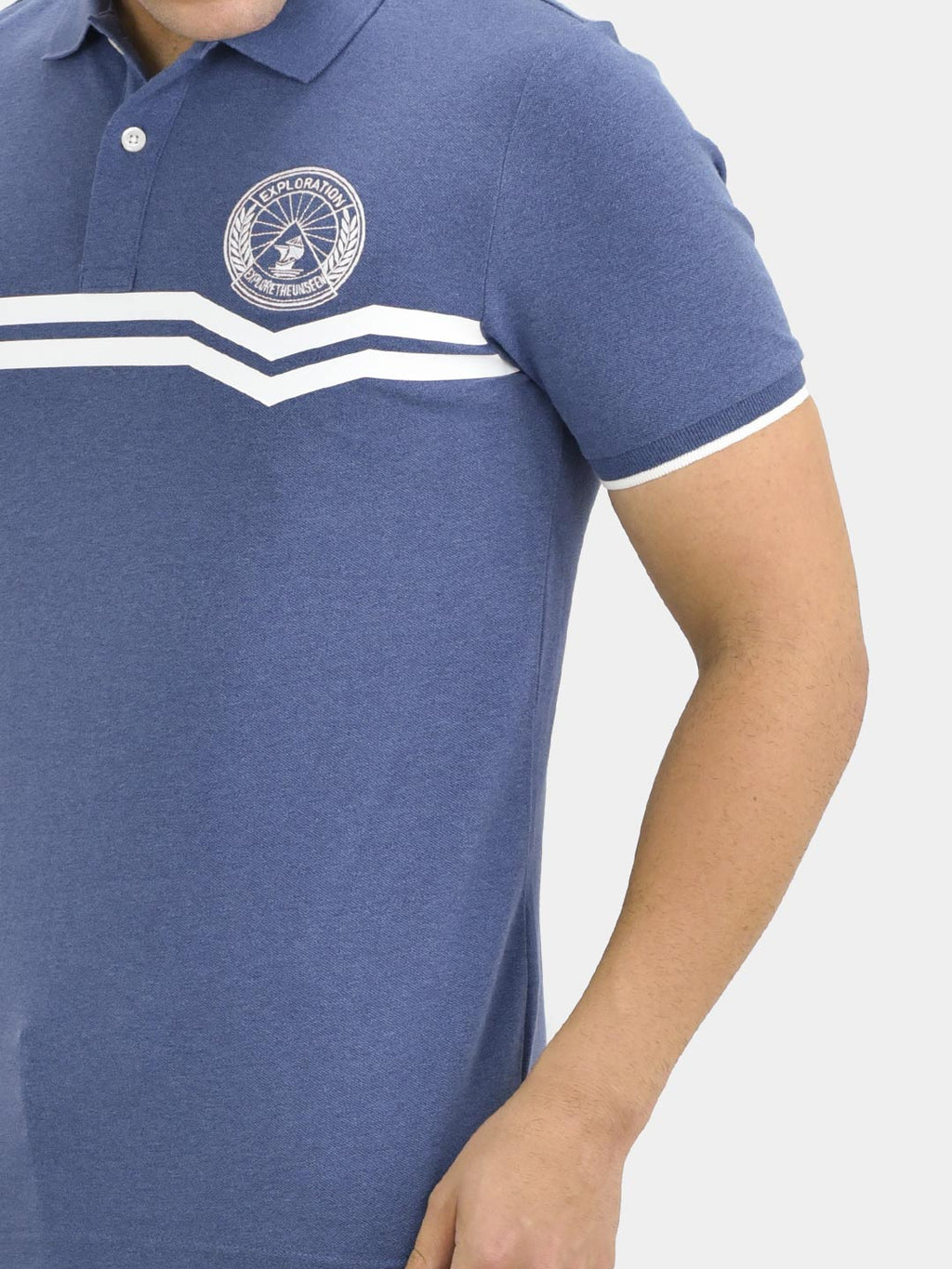 Men's Bold Embroidery Polo