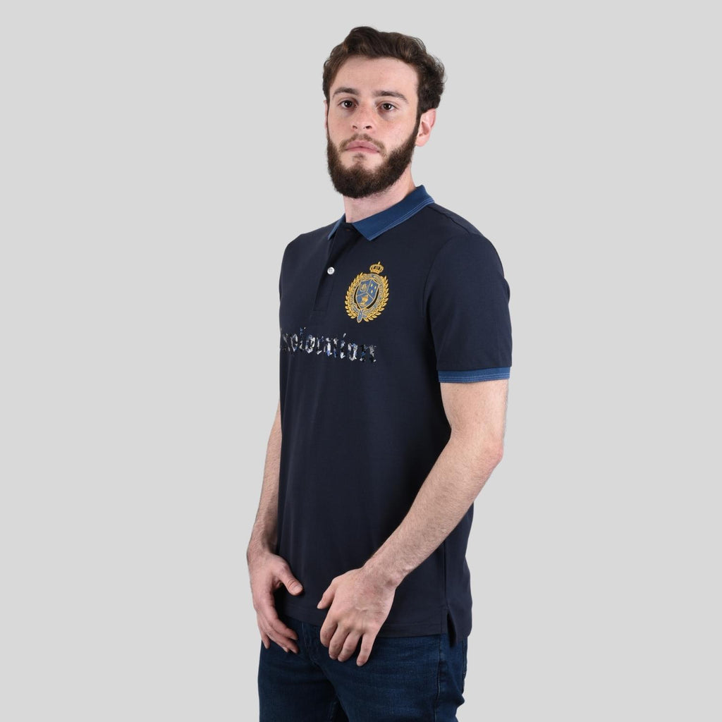 Men's Bold Embroidery Polo