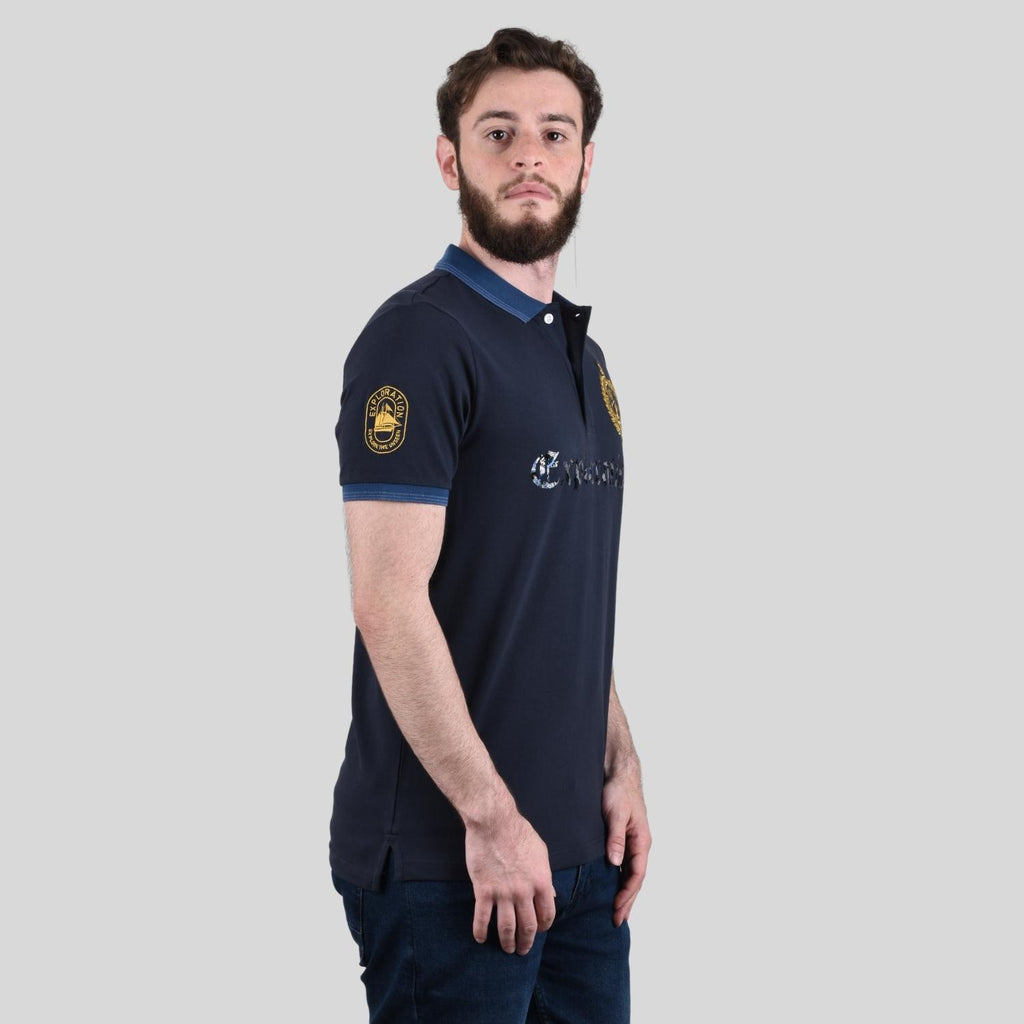 Men's Bold Embroidery Polo