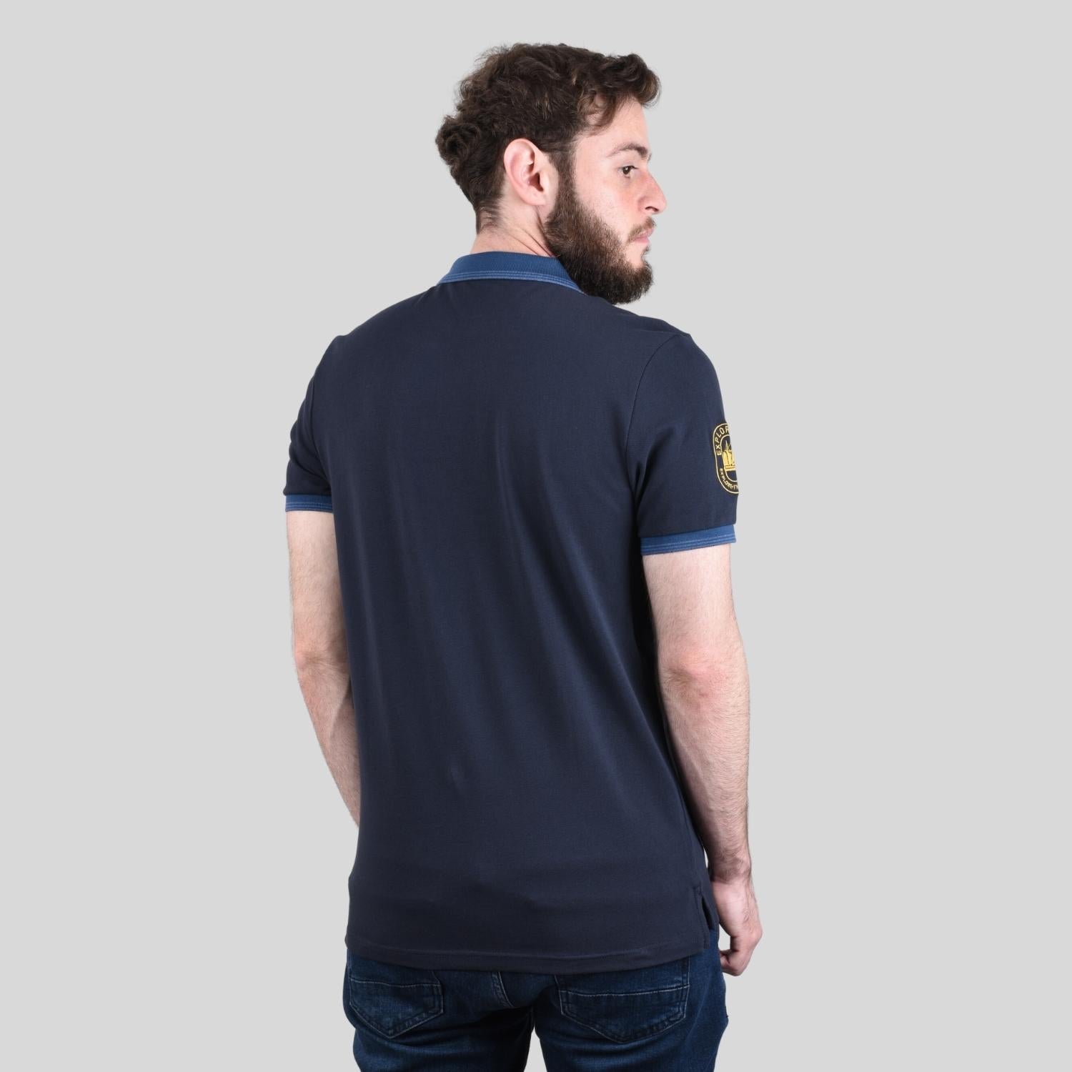Men's Bold Embroidery Polo