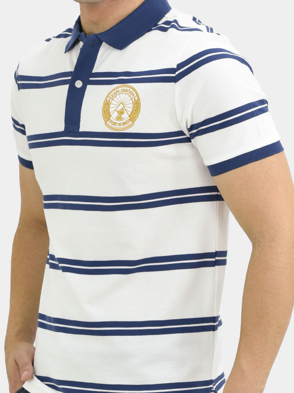 Men's Bold Embroidery Polo