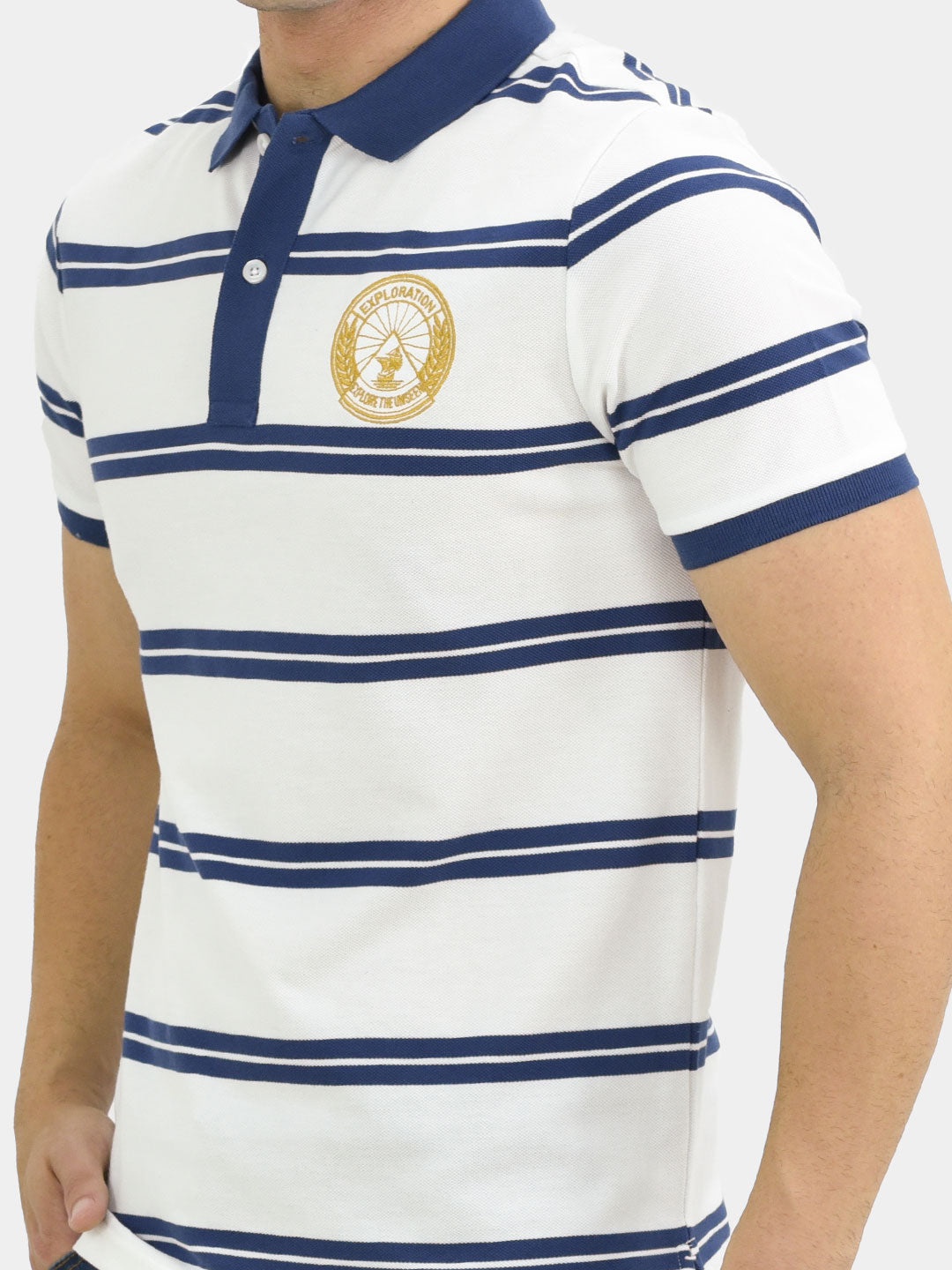 Men's Bold Embroidery Polo