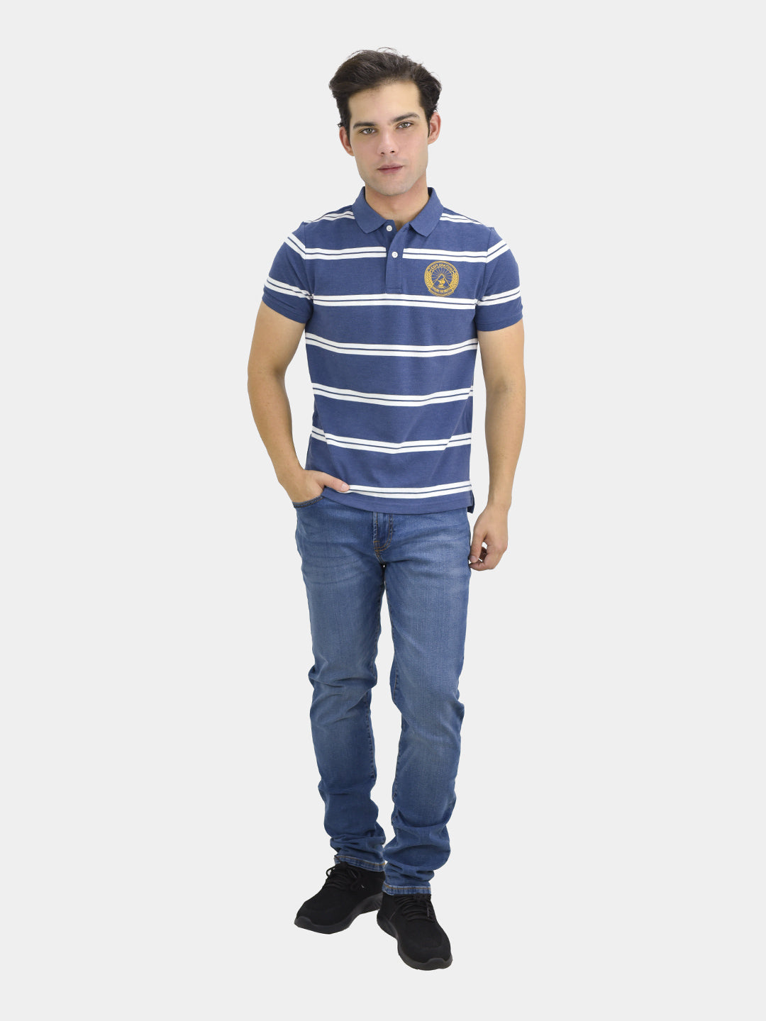 Men's Bold Embroidery Polo