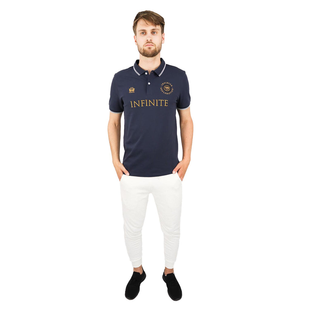 Men's Bold Embroidery Polo