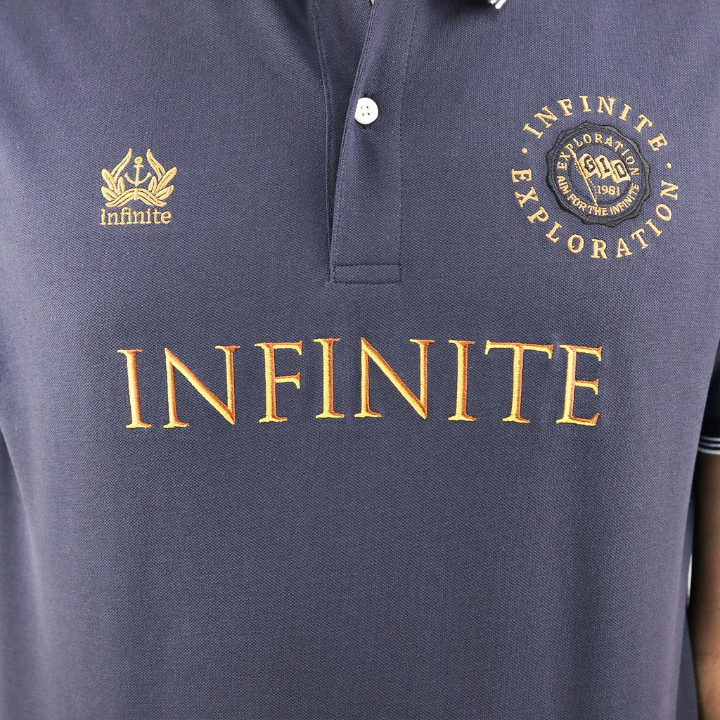 Men's Bold Embroidery Polo