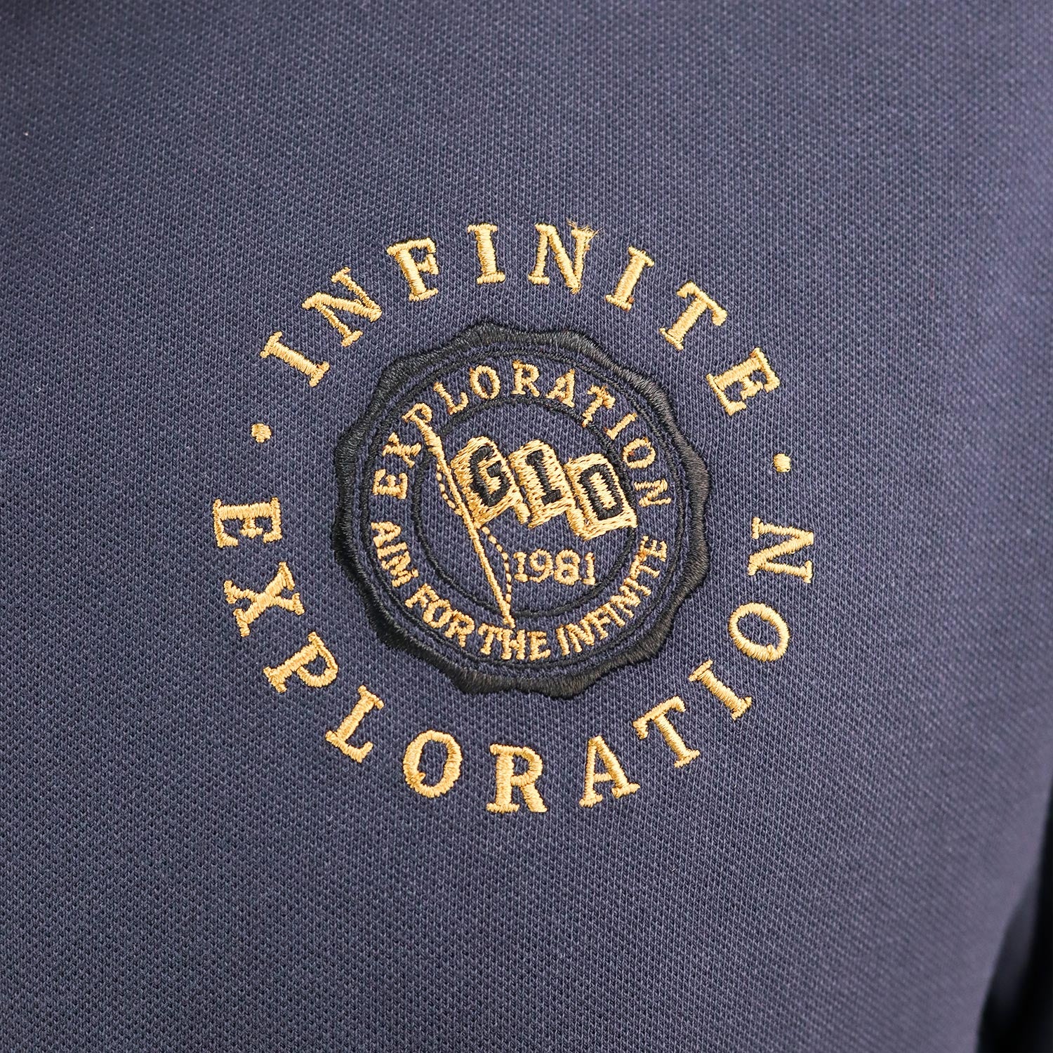 Men's Bold Embroidery Polo